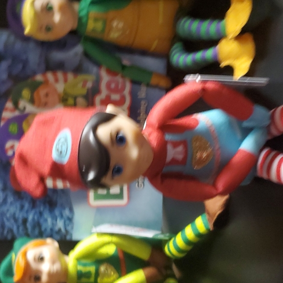 Complete set of 3 Elf Mates and Story Book NWT - Picture 2 of 5